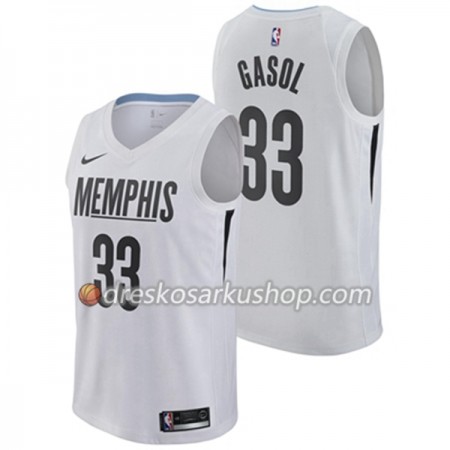 Muški NBA Dres Memphis Grizzlies Marc Gasol 33 Nike City Edition Swingman